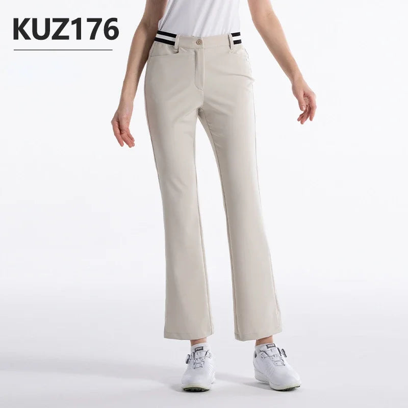 Woman High Elastic Golf Pants
