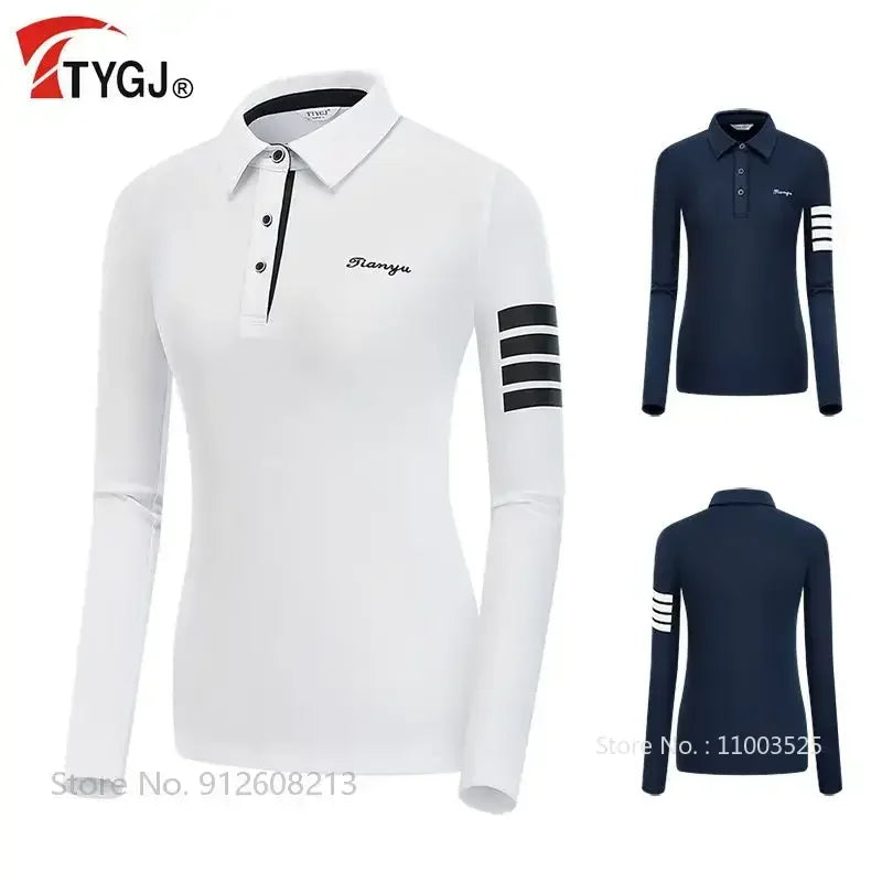 TTYGJ Long Sleeve Polo Shirt