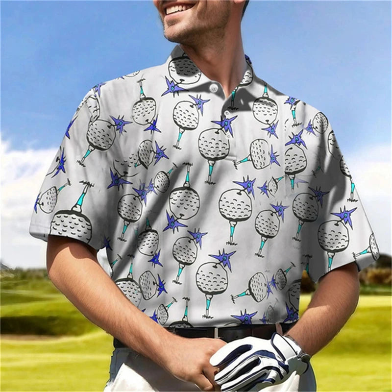 Casual Breathable Golf Polo