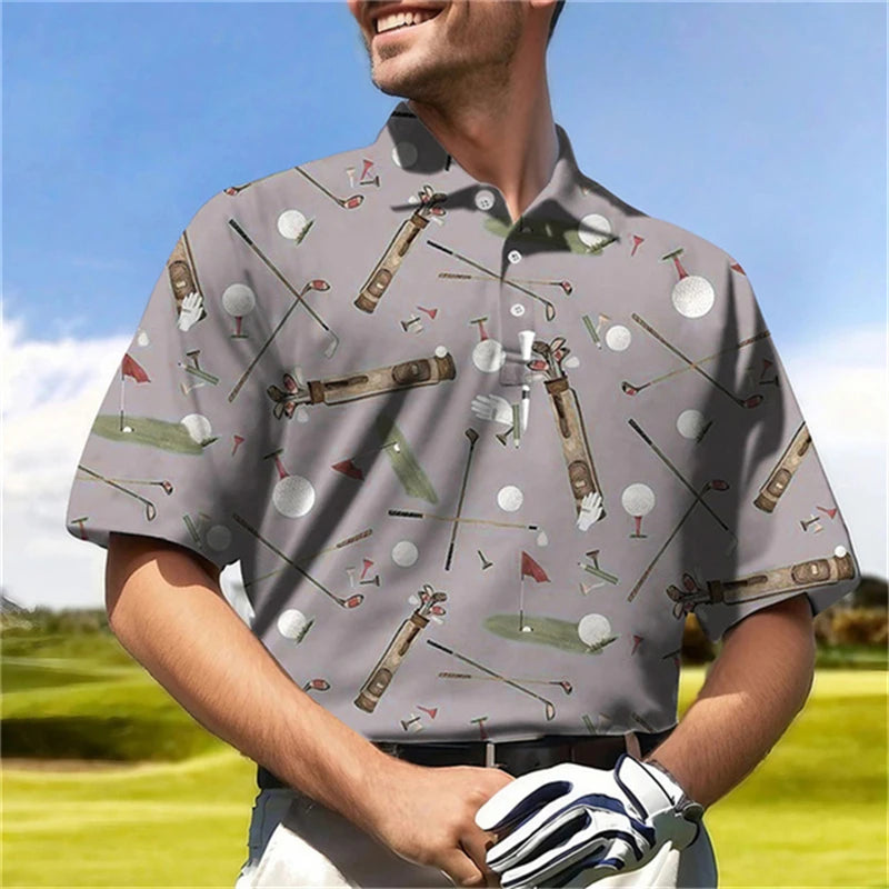 Casual Breathable Golf Polo