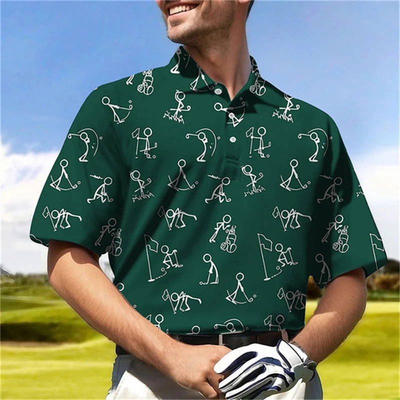 Casual Breathable Golf Polo