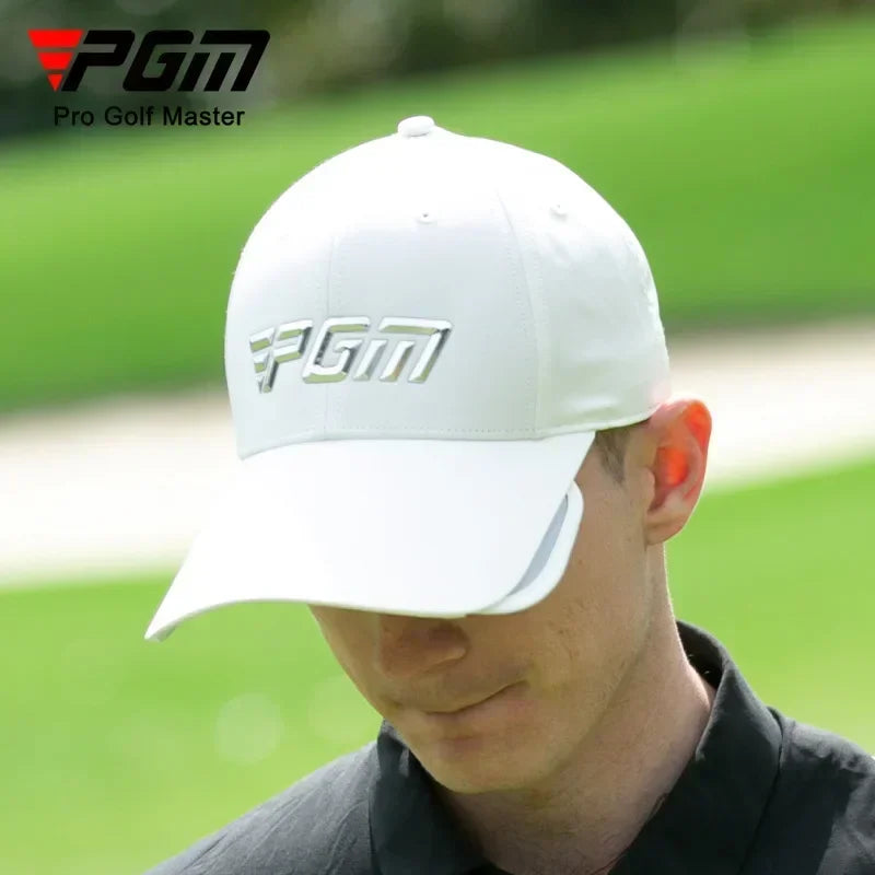 PGM Men Golf Retractable Brim Breathable Baseball Cap