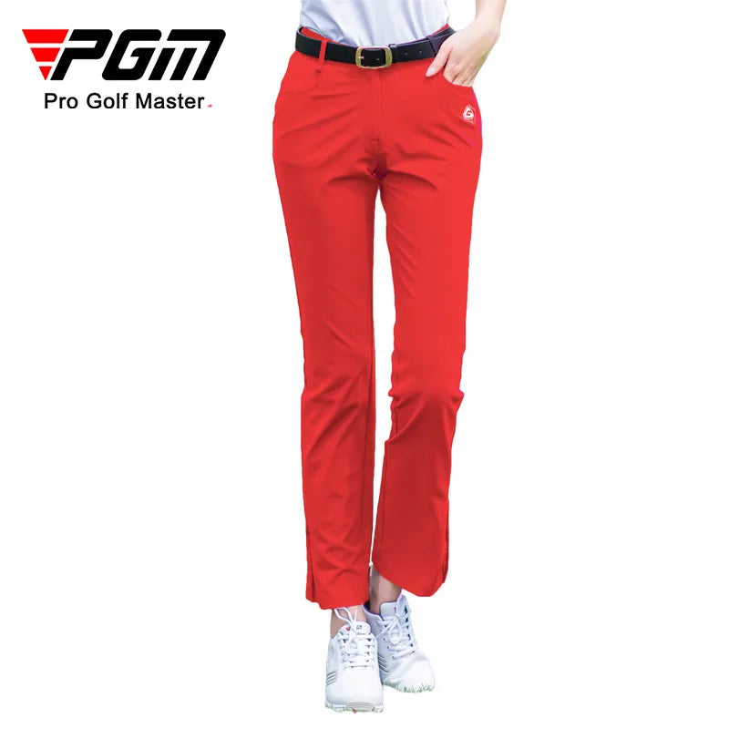 Slim Fit Woman Golf Trousers