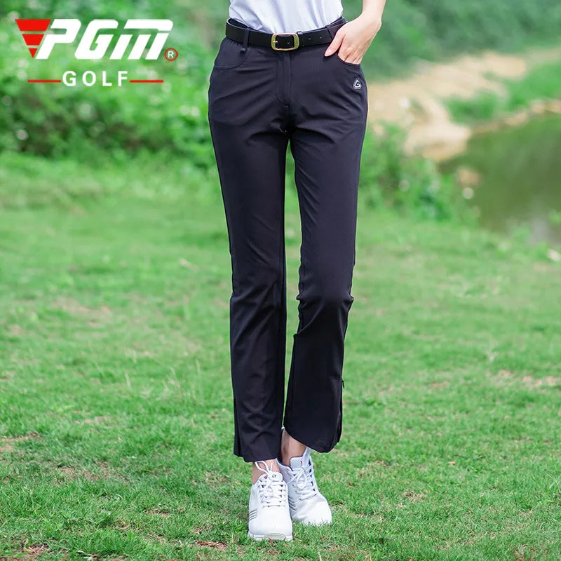 Slim Fit Woman Golf Trousers