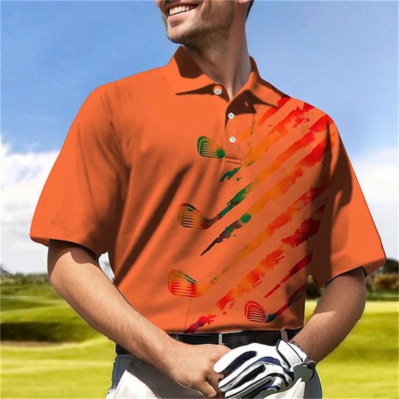 Casual Breathable Golf Polo