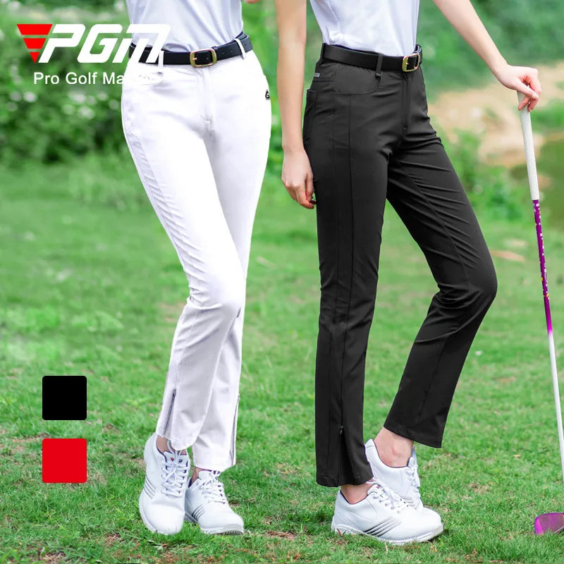 Slim Fit Woman Golf Trousers