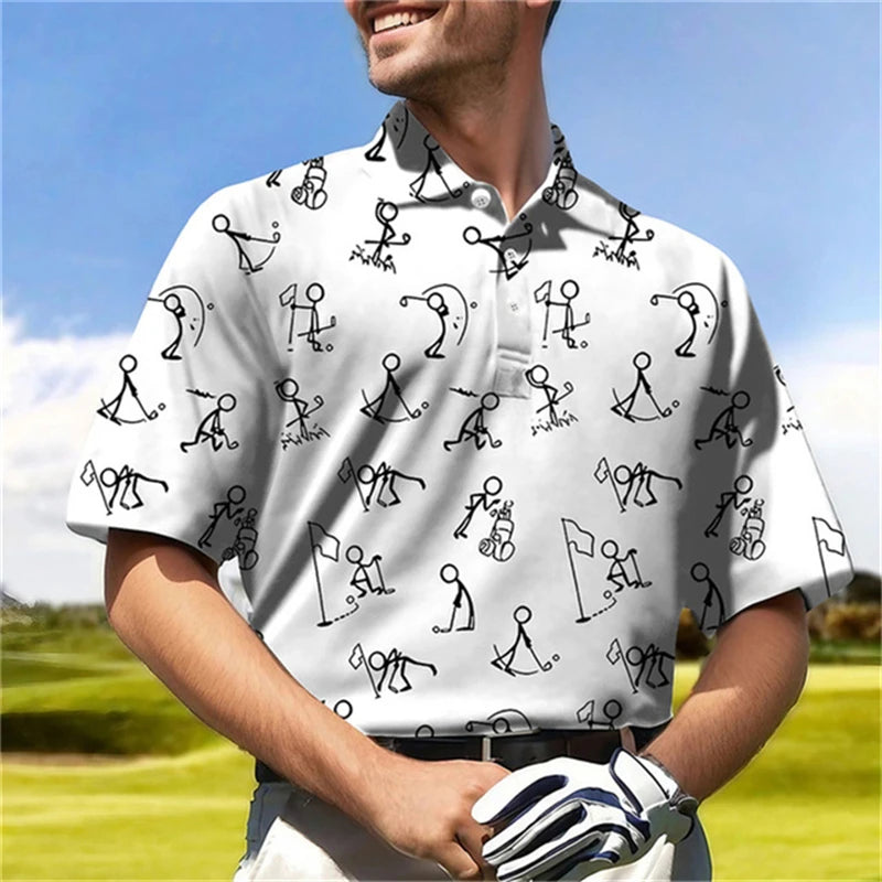 Casual Breathable Golf Polo