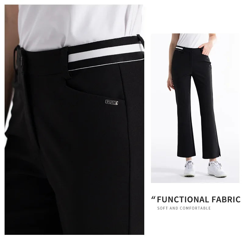 Woman High Elastic Golf Pants