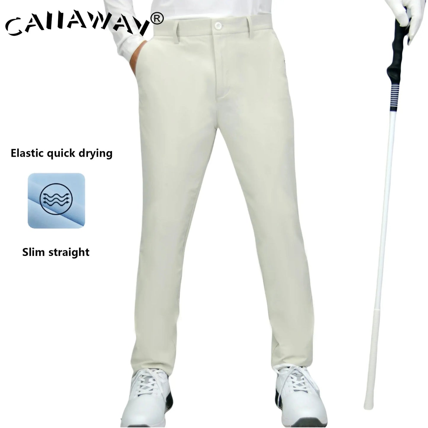 Slim Fit Stretch Golf Pants