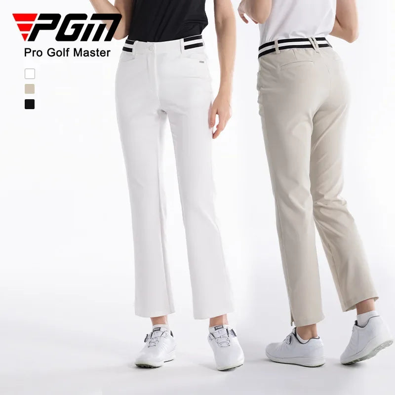 Woman High Elastic Golf Pants
