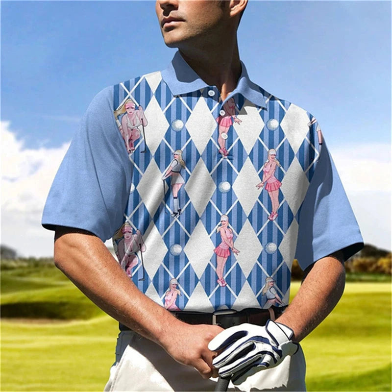 Casual Breathable Golf Polo