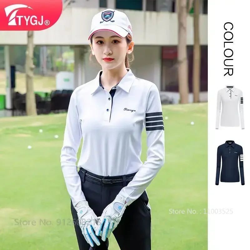 TTYGJ Long Sleeve Polo Shirt