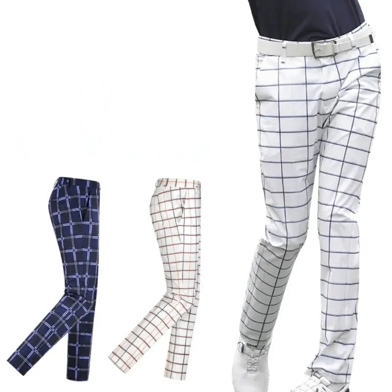 PGM Checkered Stretch Golf Pants