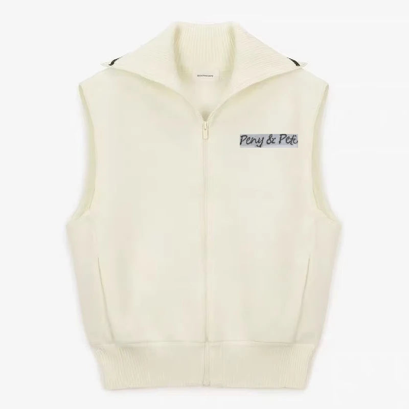 Sleevesless Knittet Vest