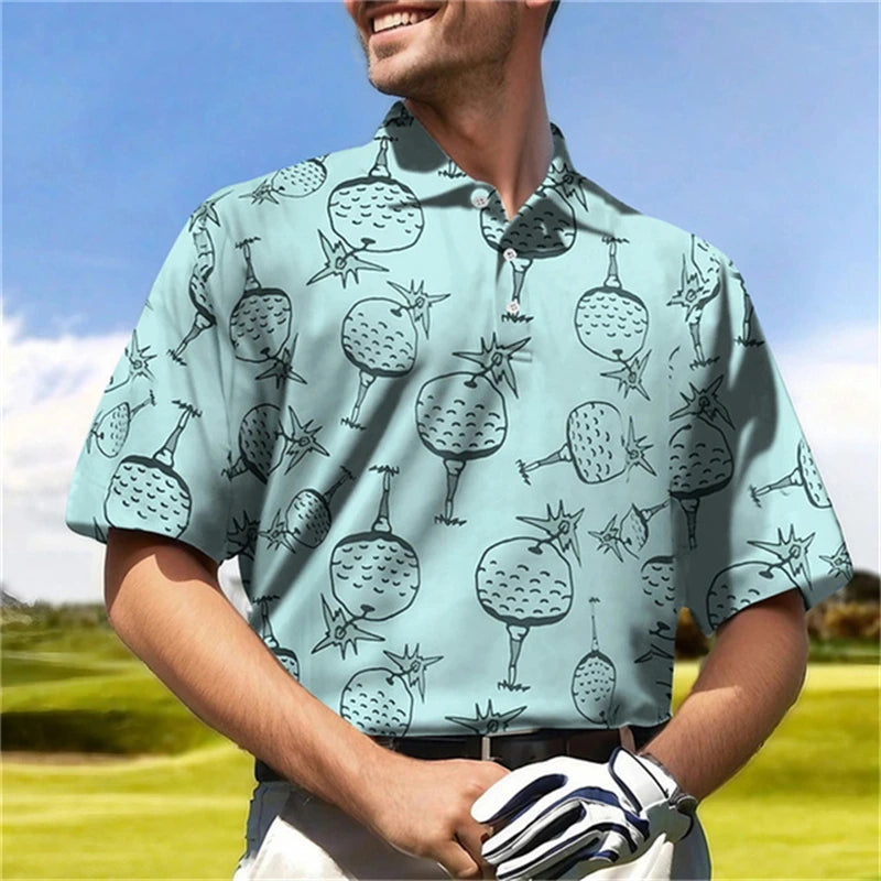Casual Breathable Golf Polo