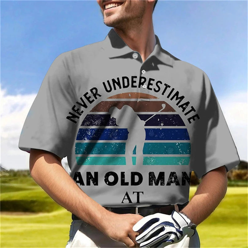Casual Breathable Golf Polo
