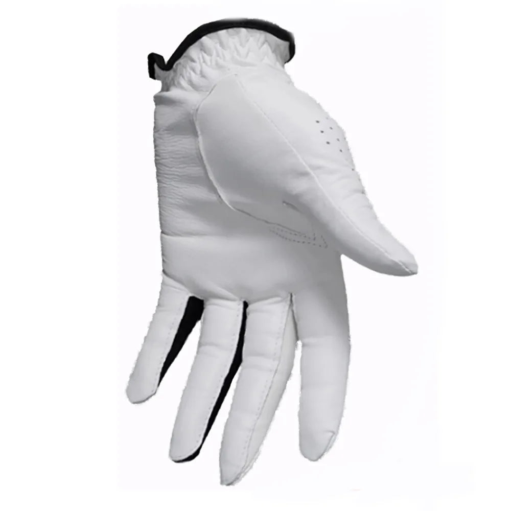 PGM Golf Gloves,Sheepskin Men's Left and Right One-handed Sports Gloves Durable Gloves Soft Breathable Non-Slip Golf Accessories