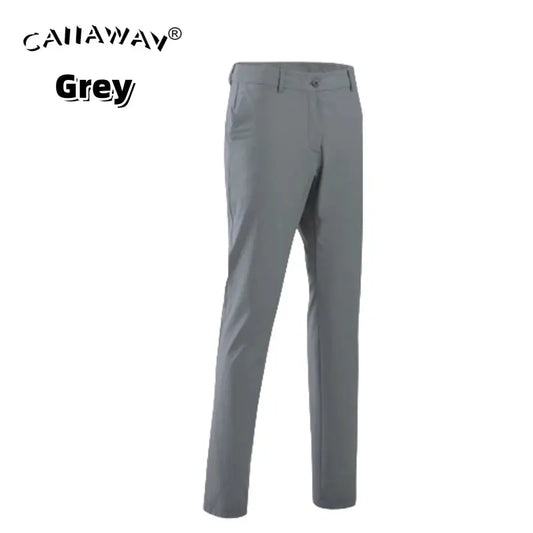 Men Elastic Slim Golf Pants