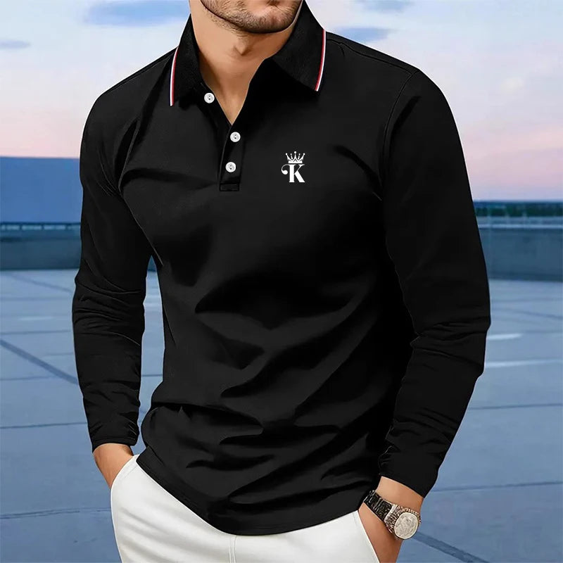 Long Sleeve Golf Polo shirt
