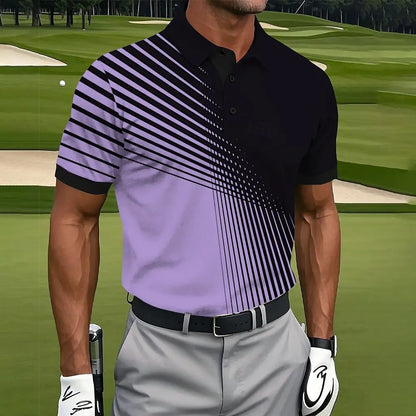 Men Outdoor Stylish Golf Polo