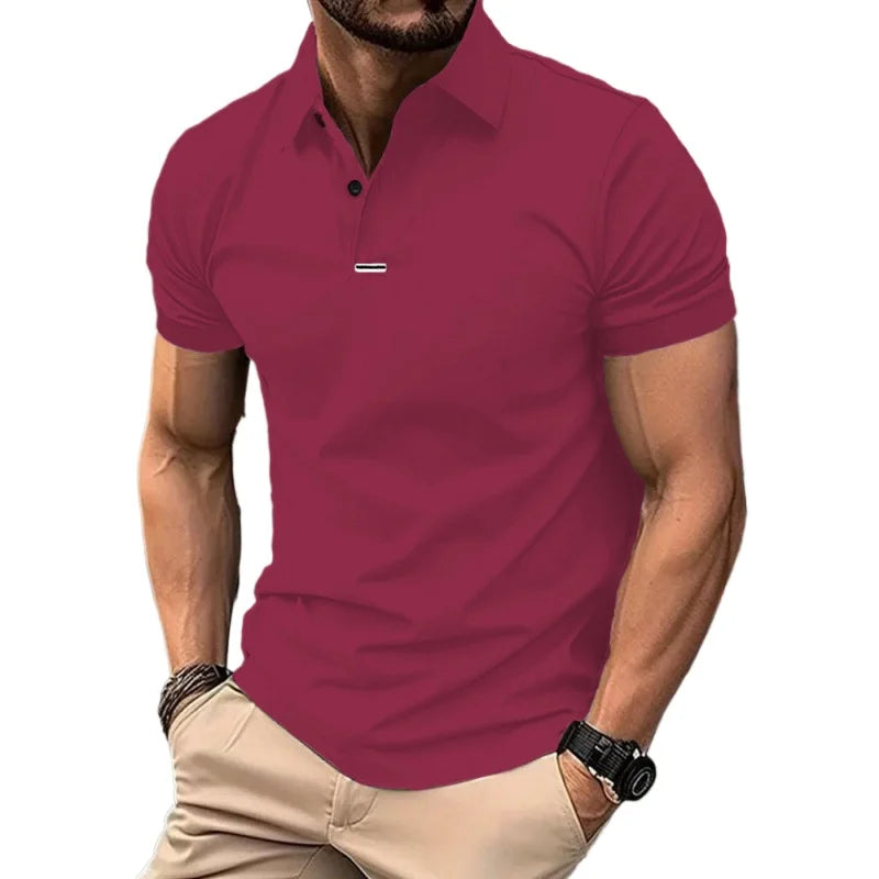 Short Sleeve Golf Shirts Moisture Wicking Lightweight Tops