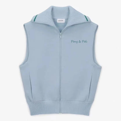Sleevesless Knittet Vest