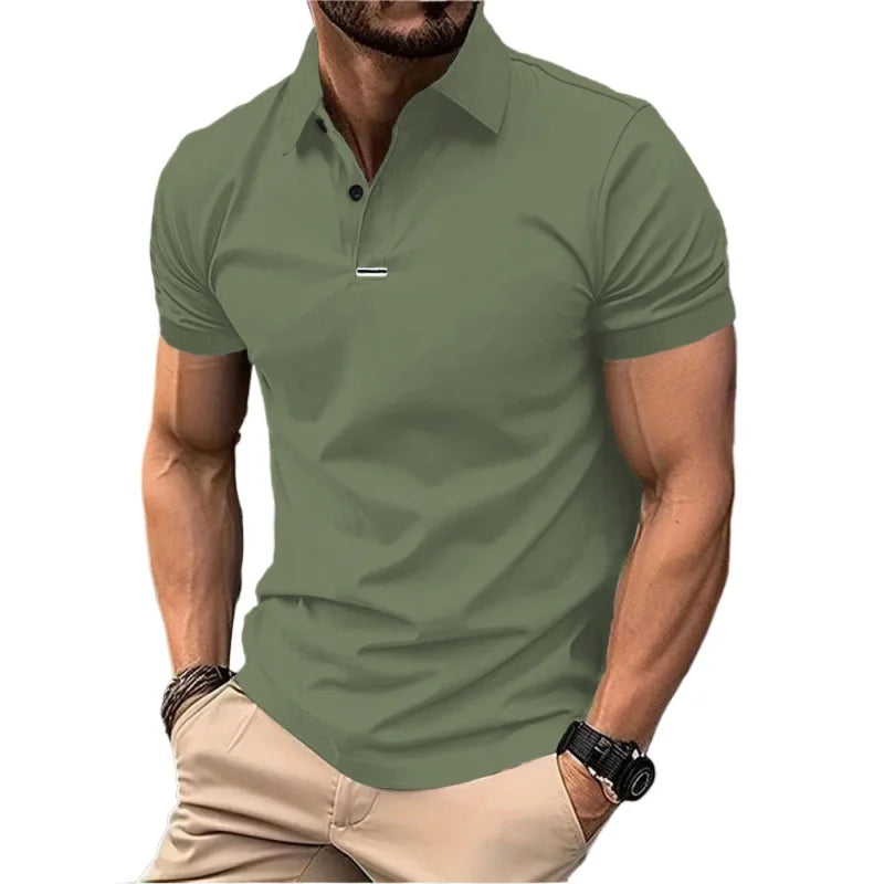 Short Sleeve Golf Shirts Moisture Wicking Lightweight Tops