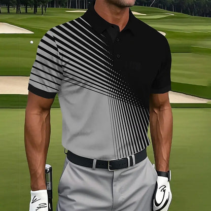 Men Outdoor Stylish Golf Polo