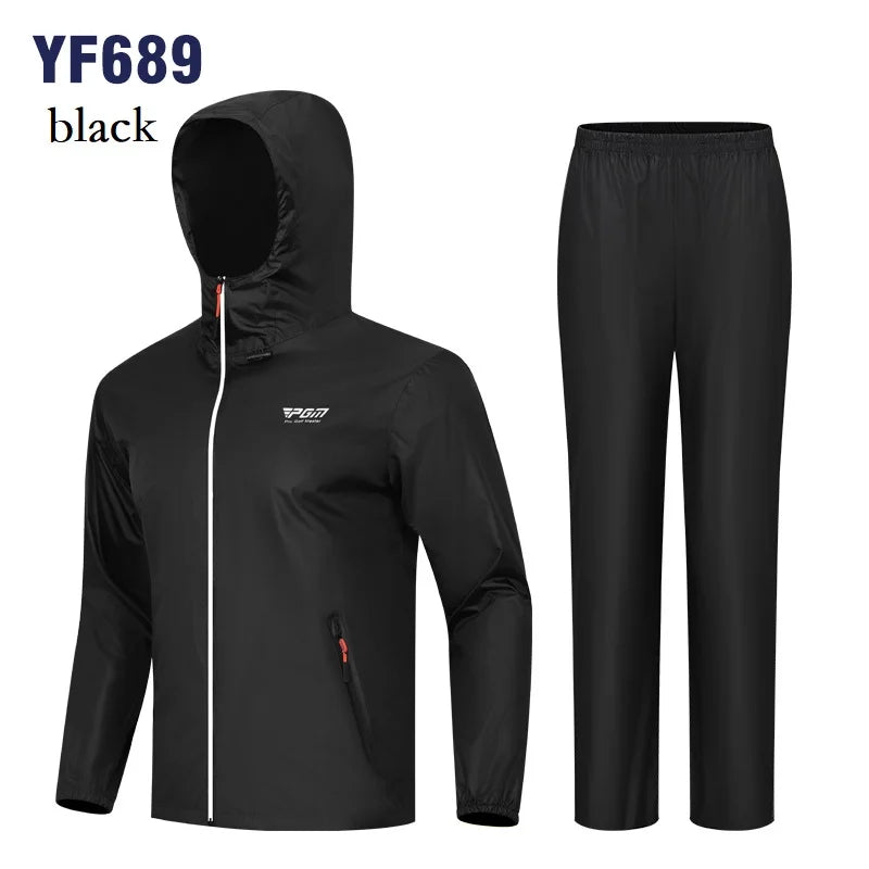 Golf Rainstorm Jacket and Pants