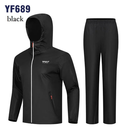 Golf Rainstorm Jacket and Pants