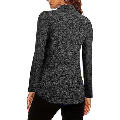 Womens Golf Shirt with Zipper