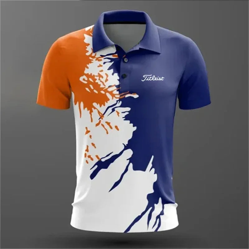 Polo Collar Shirt for Golf