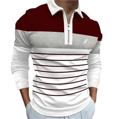 Modern long sleeved Golf Polo