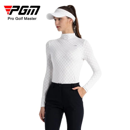 Womens  Soft High Neck Golf Shirt