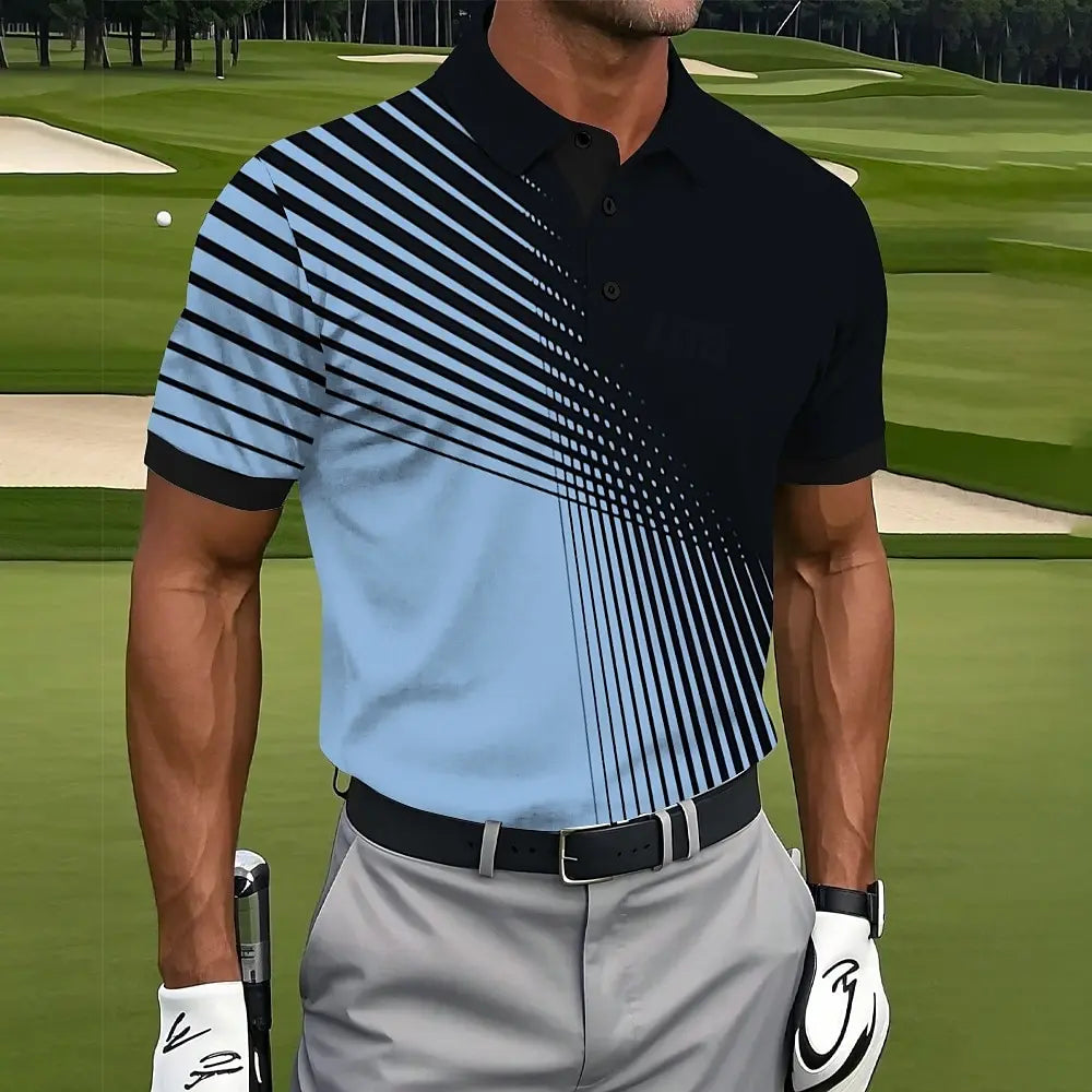 Men Outdoor Stylish Golf Polo
