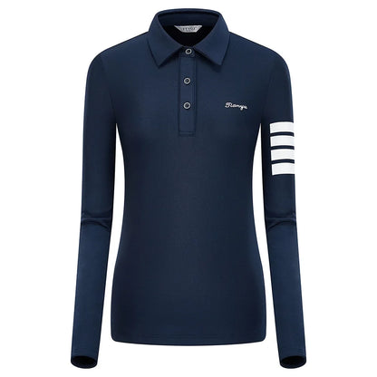 TTYGJ Long Sleeve Polo Shirt