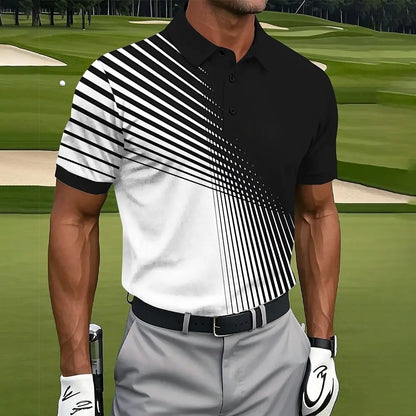 Men Outdoor Stylish Golf Polo