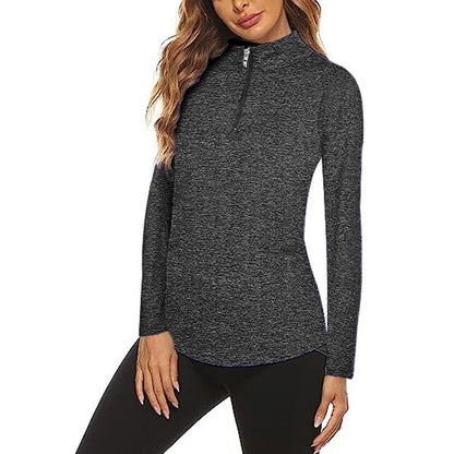 Womens Golf Shirt with Zipper