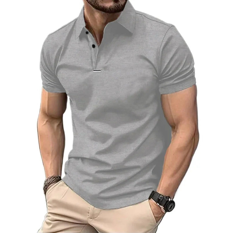 Short Sleeve Golf Shirts Moisture Wicking Lightweight Tops