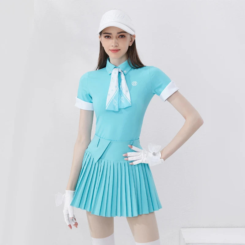 Summer Pleated Skirt