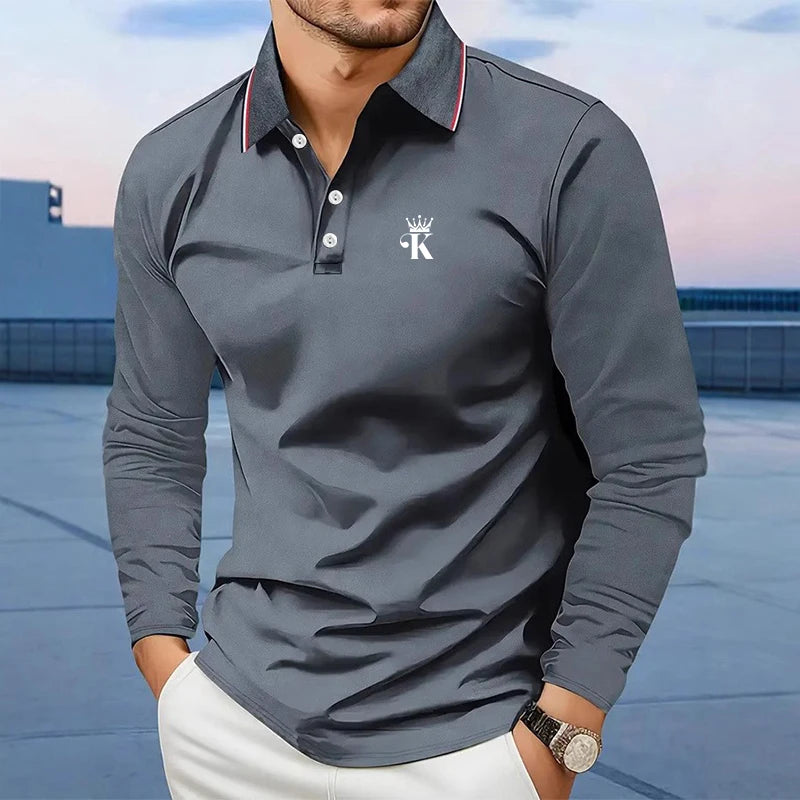 Long Sleeve Golf Polo shirt