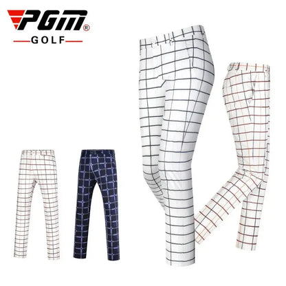PGM Checkered Stretch Golf Pants