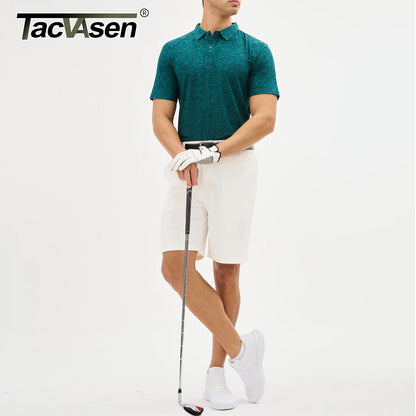 TACVASEN Golf Polo Shirt – Quick Dry, Lightweight & Breathable Summer Tee