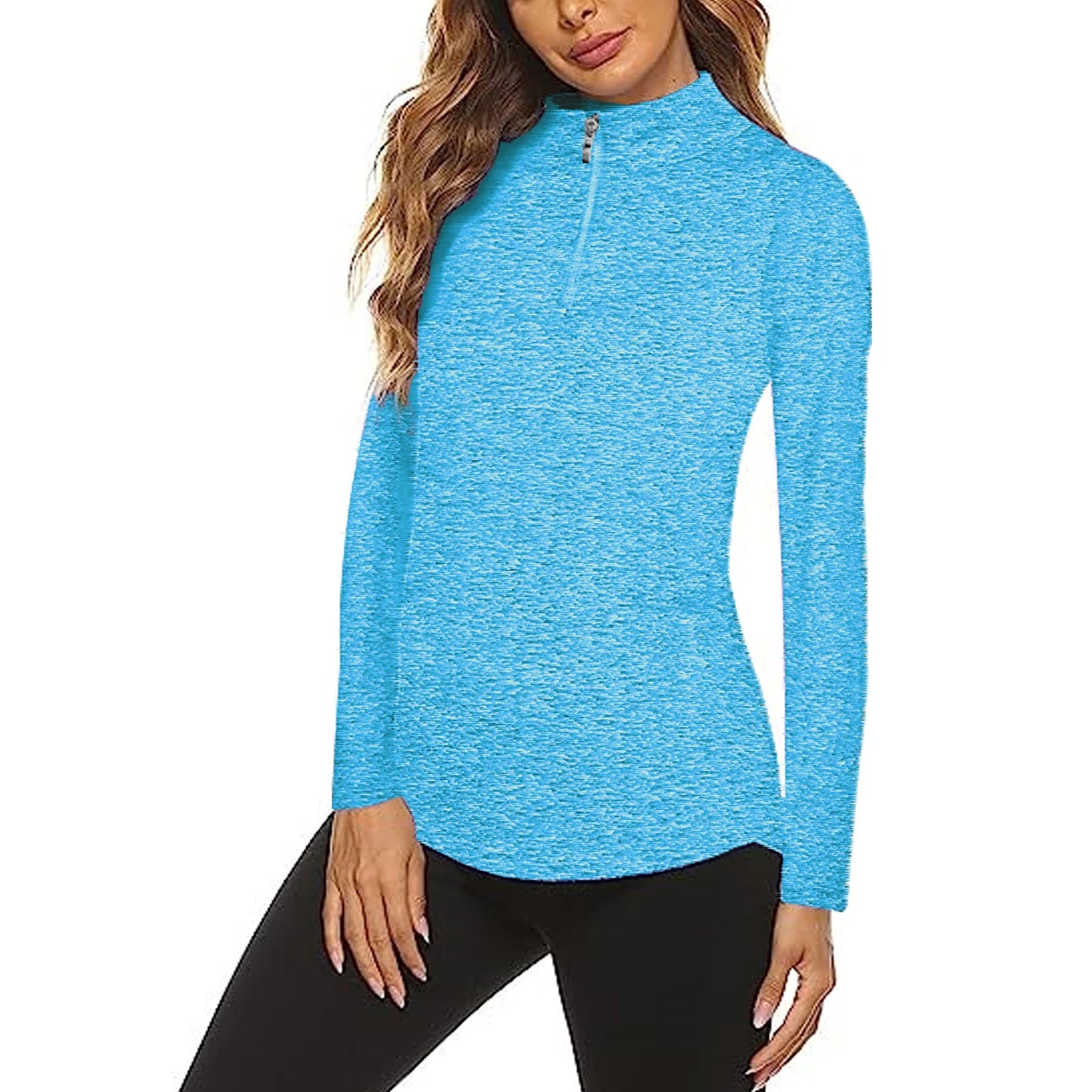 Womens Golf Shirt with Zipper