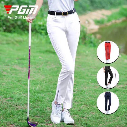 Slim Fit Woman Golf Trousers