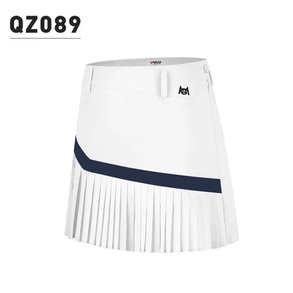 PGM Golf Skirt – Summer Breathable Pleated Skirt with Built-in Shorts