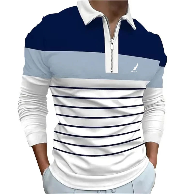 Modern long sleeved Golf Polo