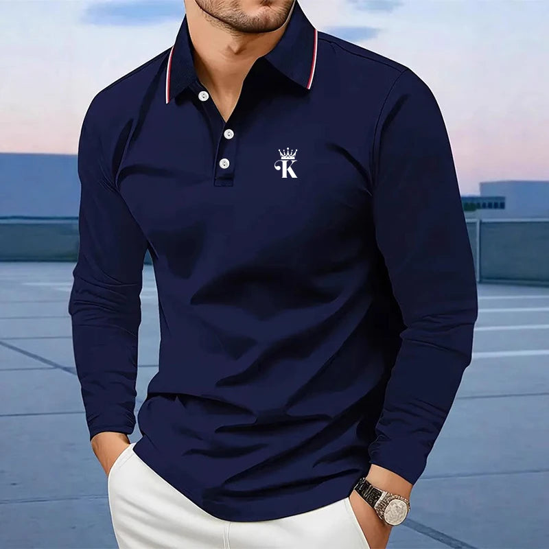 Long Sleeve Golf Polo shirt