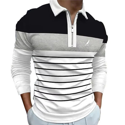 Modern long sleeved Golf Polo